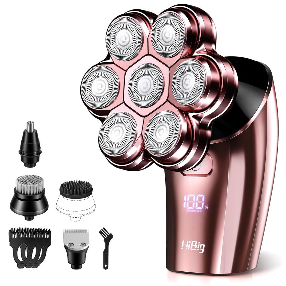 Open box Electric Razors for Women Legs 5-in-1 Rechargeable Body Shaver, wet dry
